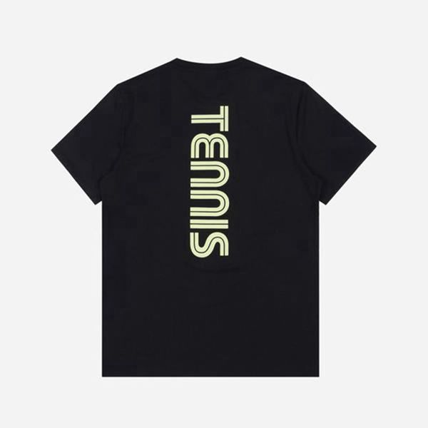 Camisetas Manga Corta Fila Hombre Negras - Functional Graphic S/S - España 732089VYP